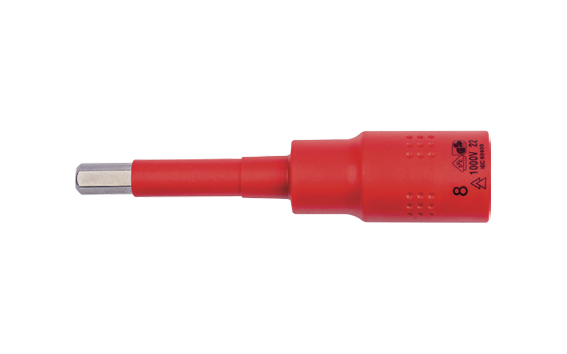 Ceta Form 1/2'' 1000V Uzun Allen Uçlu Lokma 5 x 120 mm - GC28S-H05L