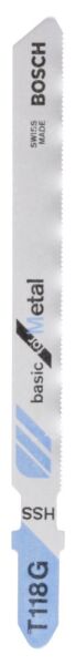 Bosch Dekupaj Bıcagı Basıcformetal T118G 5 Lı 2608631012
