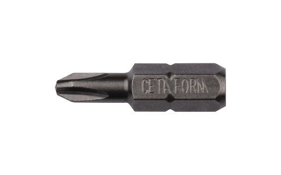 Ceta Form 1/4'' Yıldız Bits Uç (Düşük Çap) PH2 x 25 mm - CB/262