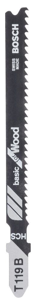 Bosch Dekupaj Bıcagı Basıcforwood T119B 5 Lı 2608630037