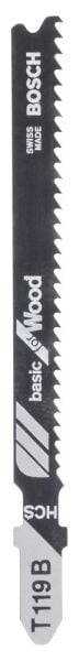 Bosch Dekupaj Bıcagı Basıcforwood T119B 5 Lı 2608630037