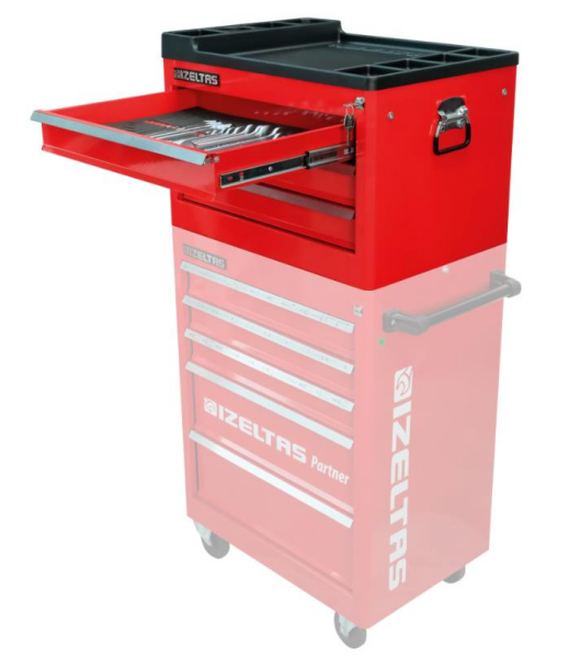 İzeltaş Partner Seri 3 Çekmeceli Dolap Üstü Dolabı - 13000005561