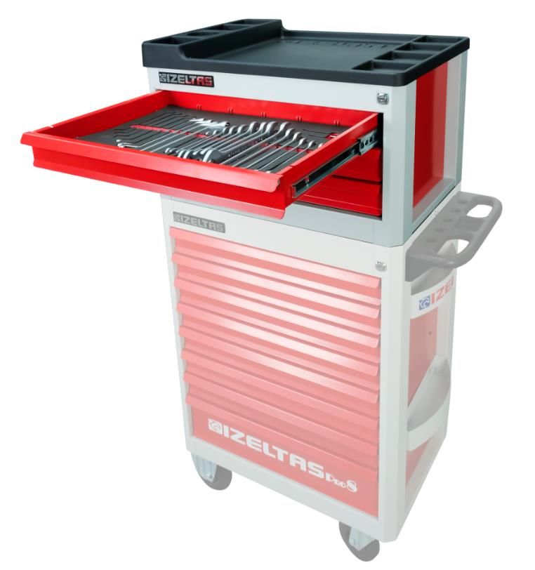 İzeltaş Pro Seri 3 Çekmeceli Dolap Üstü Dolabı