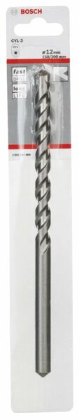 Bosch - cyl-3 Serisi, Beton Matkap Ucu 12*200 mm