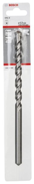 Bosch - cyl-3 Serisi, Beton Matkap Ucu 12*200 mm