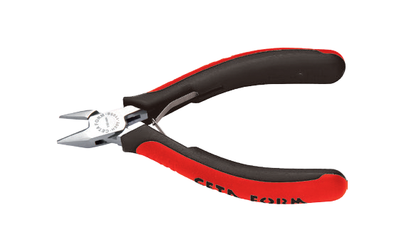 Ceta Form C-TRONIC Comfort Elektronikçi Yan Keski (Konik Kafa - Açılı Kesim) 125 mm - H20T-125SB