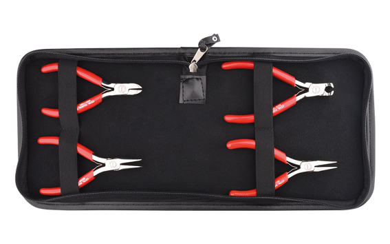 Ceta Form 4 Parça C-TRONIC Basic Elektronikçi Pense Takımı (Deri Çantalı) - H30-W04