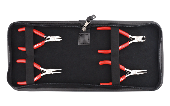 Ceta Form 4 Parça C-TRONIC Basic Elektronikçi Pense Takımı (Deri Çantalı) - H30-W04