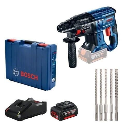 Bosch Professional Seti: GBH 180-LI (1x4.0 Ah) ve SDS Plus Seti