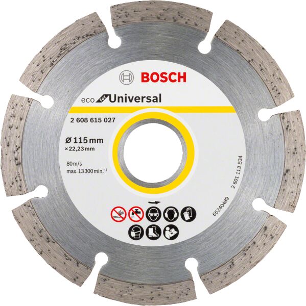 Bosch Elmas Kesme Dısk Efunıv 115*22,23Mm 9+1 2608615040