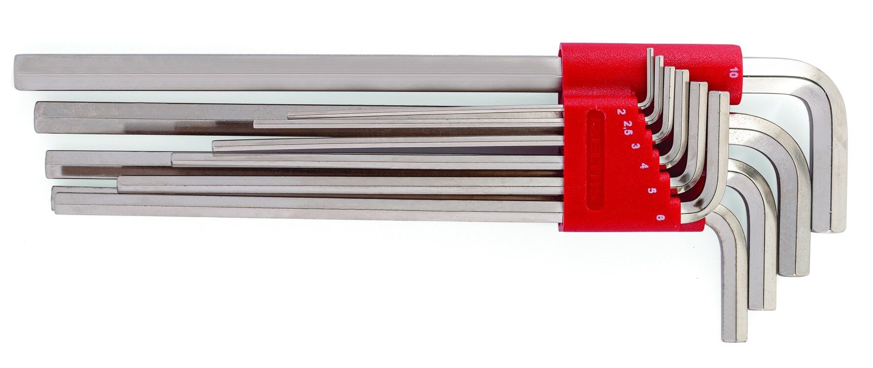 İzeltaş 12 Parça Altı Köşe Uzun Boy Allen Anahtar Takımı - 4903003112