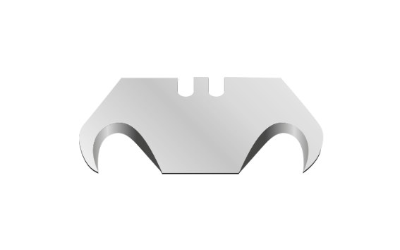 Ceta Form Kanca Tipi Maket Bıçağı Yedeği (10'lu Paket) - J47-RH