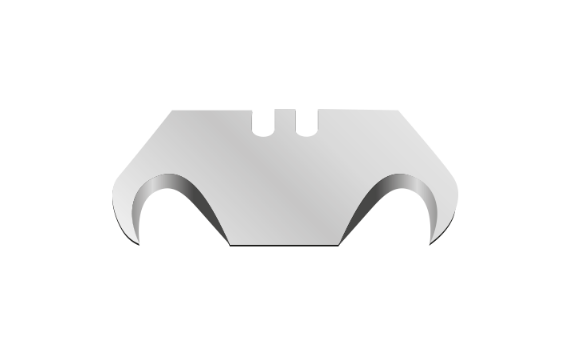 Ceta Form Kanca Tipi Maket Bıçağı Yedeği (10'lu Paket) - J47-RH