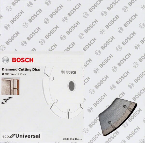 Bosch Elmas Kesme Dısk Efunıv 230*22,23Mm 9+1 2608615044