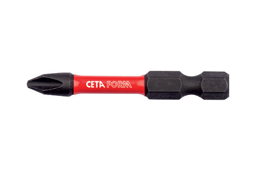 Ceta Form 1/4'' Yıldız Bits Uç (Darbeli Kullanım) PH1 x 50 mm - CB/491TM