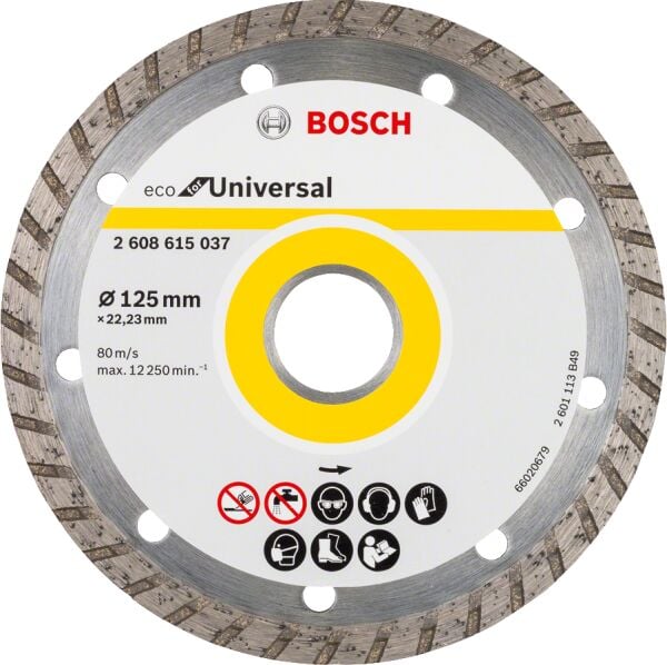 Bosch Elmas Kesme Dısk Efunıvt 125*22,23Mm 9+1 2608615046