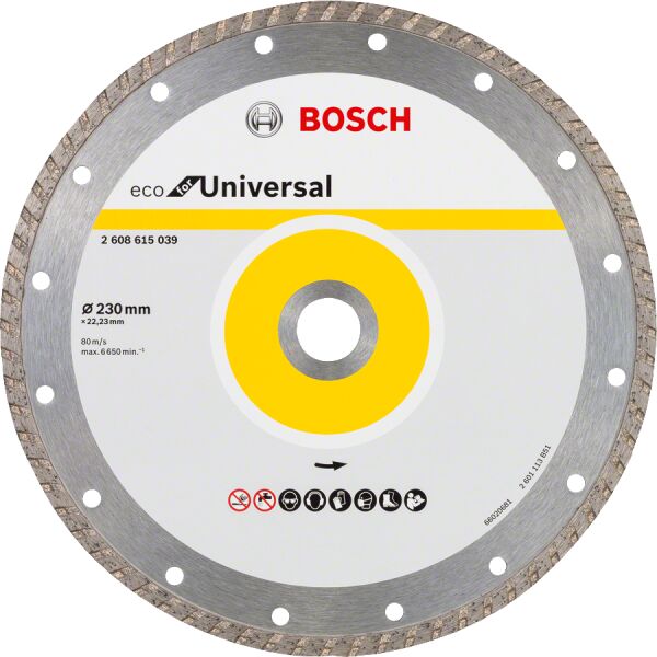 Bosch Elmas Kesme Dısk Efunıvt 230*22,23Mm 9+1 2608615048
