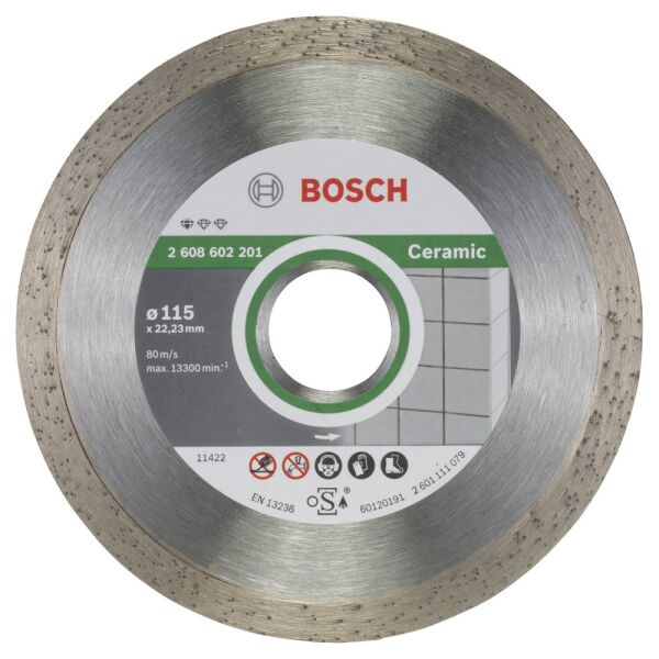 Bosch Elmas Kesme Dısk Sfceramıc 115*22,23Mm 2608602201