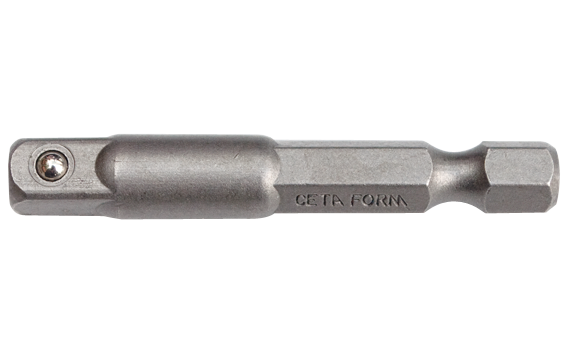 Ceta Form 1/4'' 6 Köşe Lokma Adaptörü (Makine ile Kullanım) E: 1/4'' x 100 mm - BT/7018