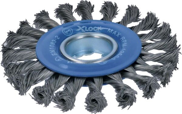 Bosch - X-LOCK - Heavy Serisi Metal İçin Burgulu Yuvarlak Fırça 115*0,5 mm