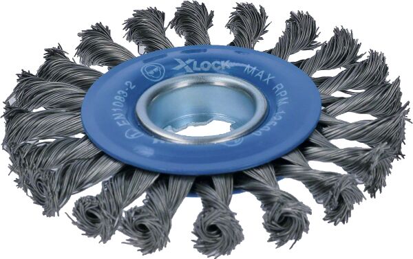 Bosch - X-LOCK - Heavy Serisi Metal İçin Burgulu Yuvarlak Fırça 115*0,5 mm