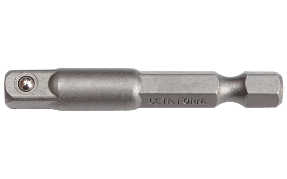 Ceta Form 1/4'' 6 Köşe Lokma Adaptörü (Makine ile Kullanım) E: 1/2'' x 50 mm - BT/7030