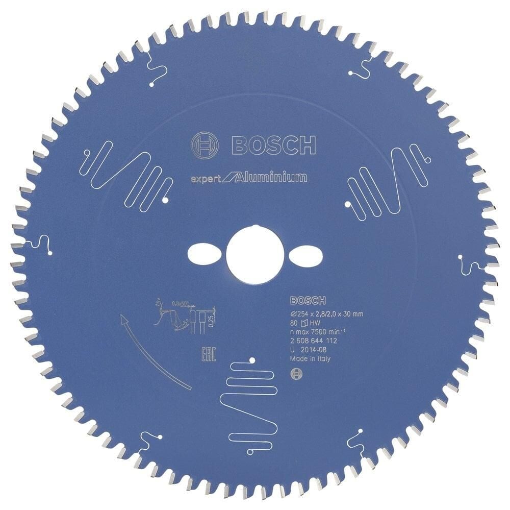 Bosch Exal Daıre Test. Bıc. 260*30 Mm 80 D G 2608644113