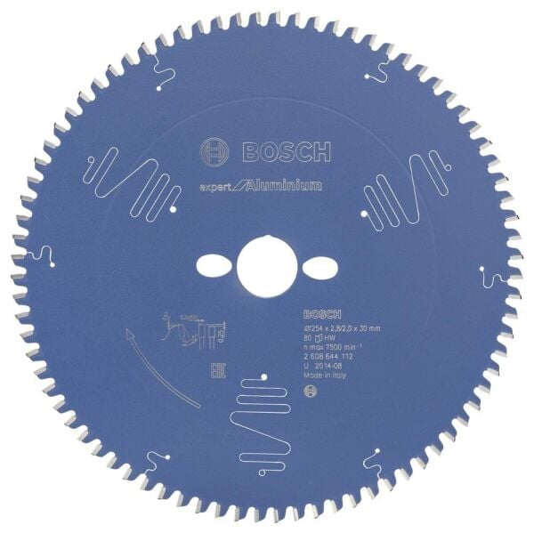 Bosch Exal Daıre Test. Bıc. 260*30 Mm 80 D G 2608644113