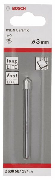 Bosch - cyl-9 Serisi Seramik Matkap Ucu 3*70 mm