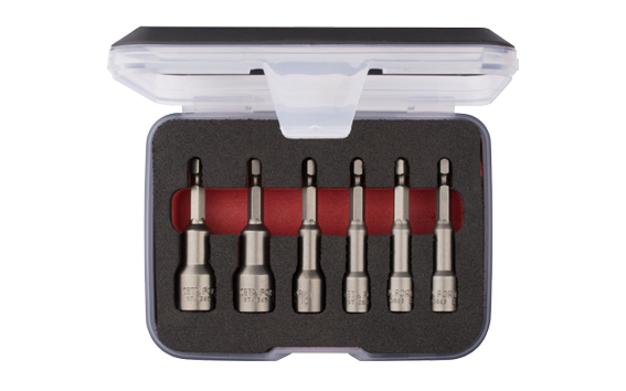 Ceta Form 6 Parça Manyetik Lokma Uç Takımı 65 mm - BT/ST061