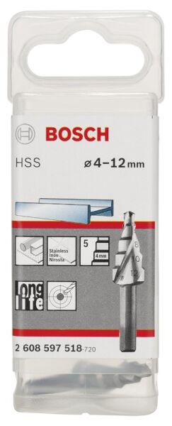 Bosch Hss 5 Kademelı Matkap Ucu 4-12 Mm 2608597518