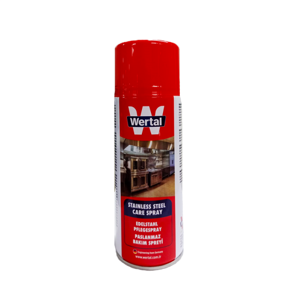Wertal Paslanmaz Bakım Spreyi - 400 ml