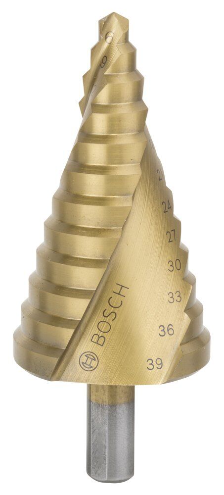 Bosch Hss-Tın 12 Kademelı Matkap Ucu 6-39 Mm 2608587431