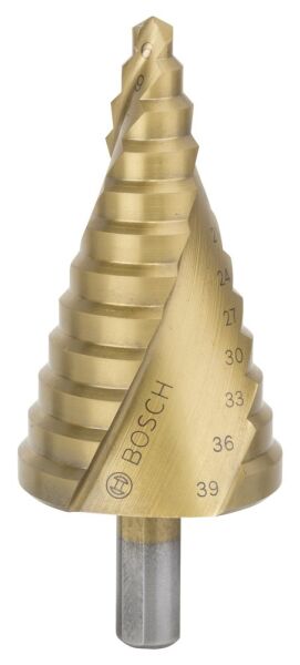 Bosch Hss-Tın 12 Kademelı Matkap Ucu 6-39 Mm 2608587431
