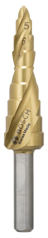 Bosch Hss-Tın 9 Kademelı Matkap Ucu 4-12 Mm 2608597525