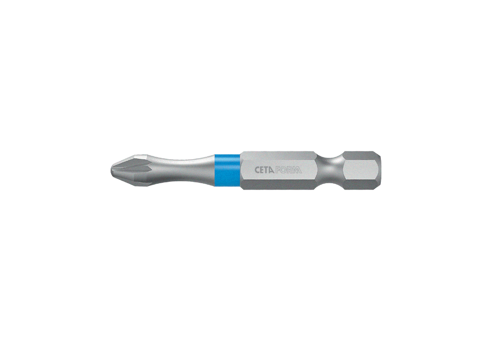 Ceta Form 1/4'' Pozidriv Bits Uç (Renk Kodlamalı) PZ3 x 50 mm - CB/593TC