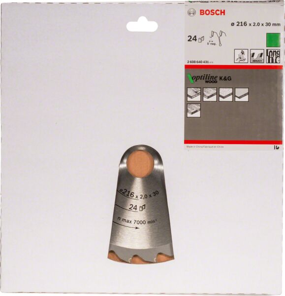 Bosch Opw Daıre Test. Bıc. 216*30 24 D G 2608640431