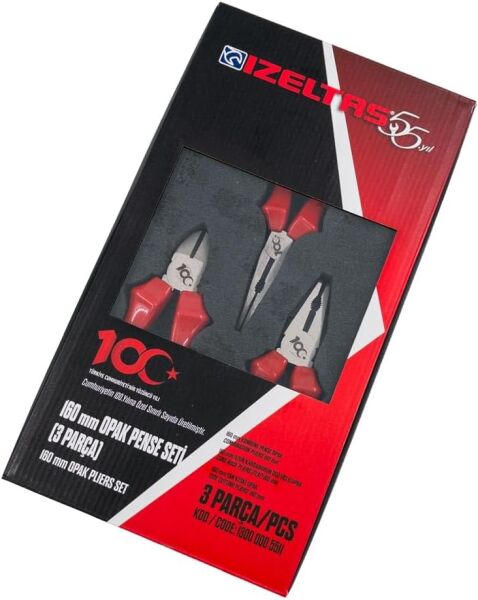 İzeltaş 100. Yıl Opak Pense Seti 160 mm - 13000005511