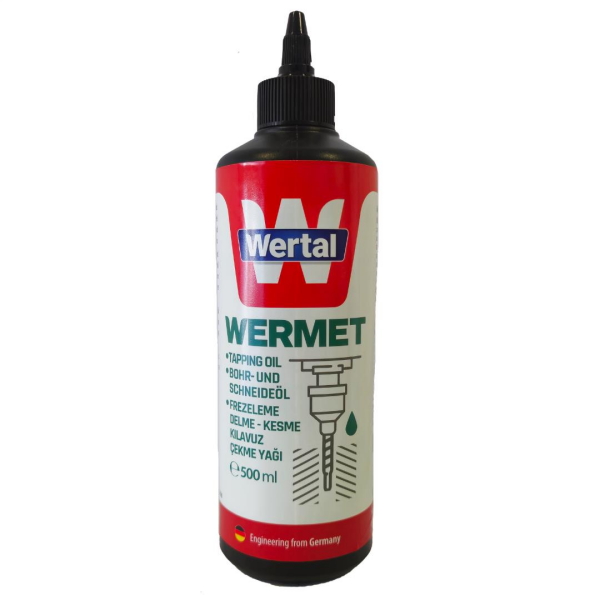 Wertal Wermet Diş Açma / Kılavuz Yağı - 500 ml