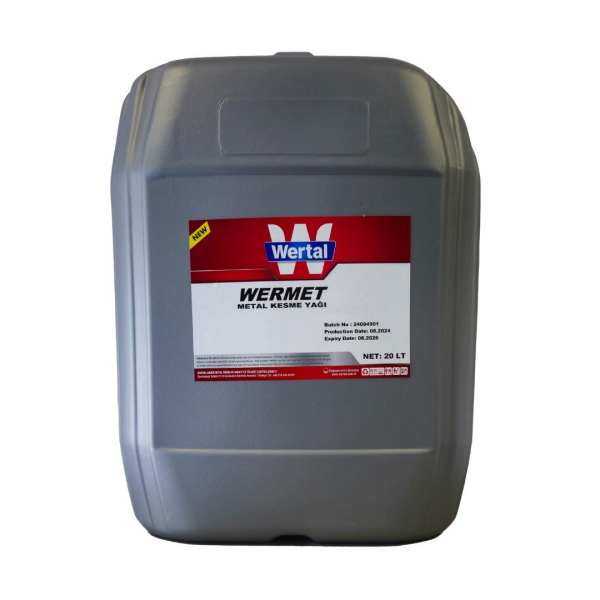 Wertal Wermet Diş Açma / Kılavuz Yağı - 20 lt
