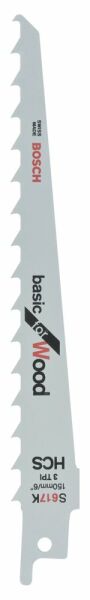 Bosch Panter Testere Bıçağı Basıcforwood S617K 2 Lı 2608650616