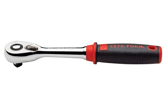 Ceta Form 1/4'' Düğmeli Cırcır Kolu - C01-12