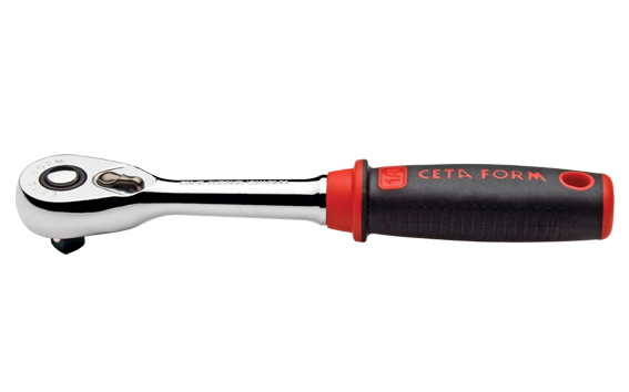 Ceta Form 1/4'' Düğmeli Cırcır Kolu - C01-12