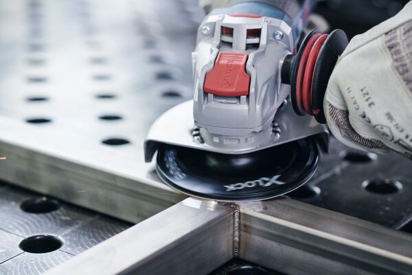 Bosch - X-LOCK - 125 mm 100 Kum Best Serisi Metal ve Inox Fiber Disk