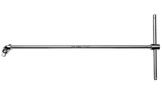 Ceta Form 1/4'' T Saplı Oynar Başlı Lokma Kolu 495 mm - C01-60