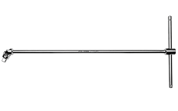 Ceta Form 1/4'' T Saplı Oynar Başlı Lokma Kolu 495 mm - C01-60