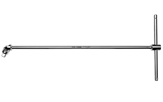 Ceta Form 1/4'' T Saplı Oynar Başlı Lokma Kolu 495 mm - C01-60