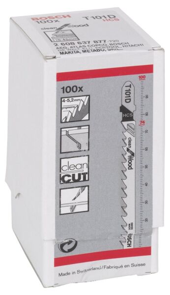 Bosch T 101 D Clean For Wood 100'Lu 2608637877