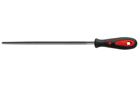 Ceta Form Yuvarlak Eğe (Orta Diş) 8'' - 200 mm (Ergonomik Saplı) - J57-208H
