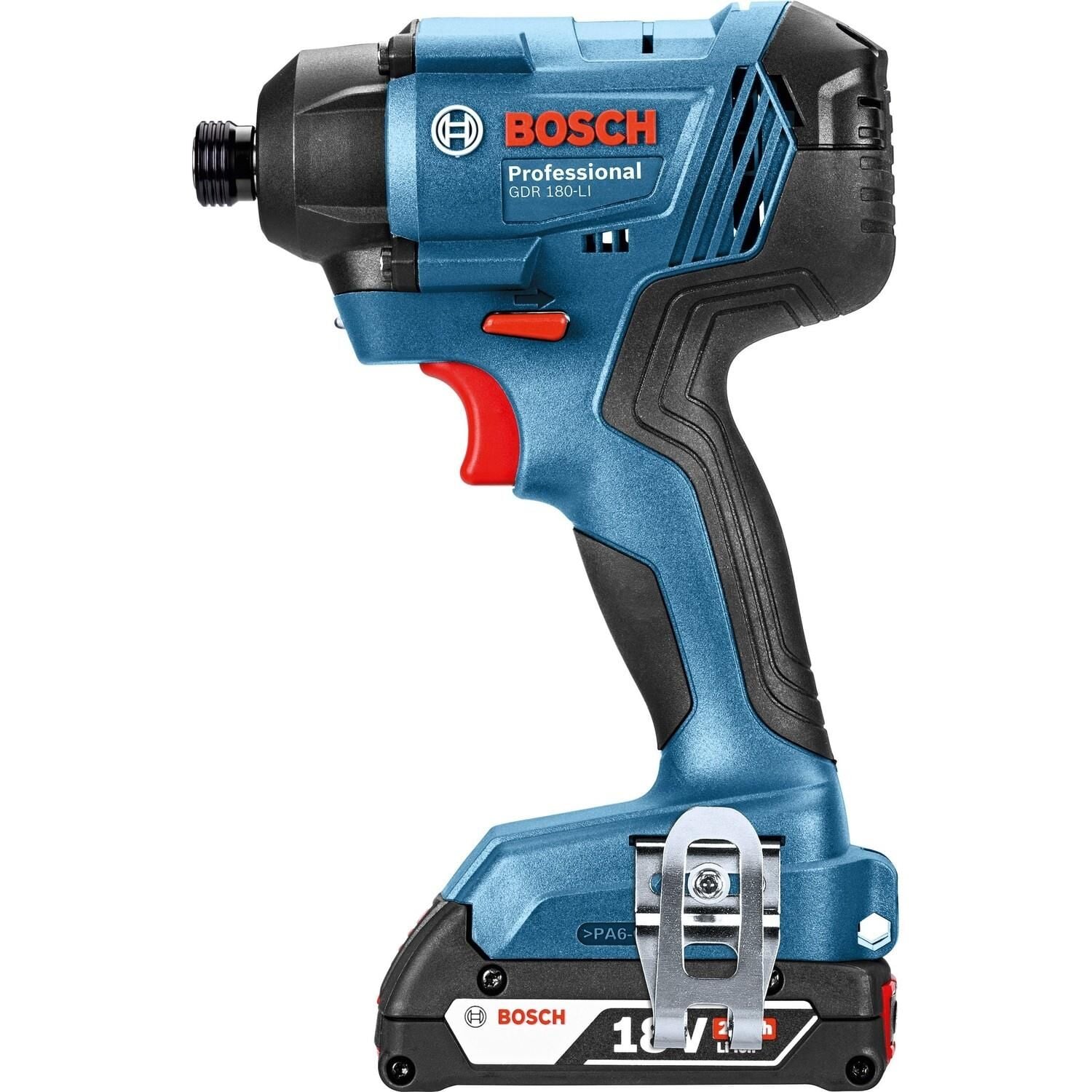 Bosch Professional GDR 180-LI Somun Sıkma Makinesi (2 x 2.0 Ah Akü, Plastik Çanta) - 06019G5123